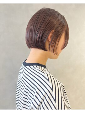 フォト イケブクロ(foto IKEBUKURO) ショート/ボブ/前髪カット/ミニボブ/ピンクベージュ[池袋]