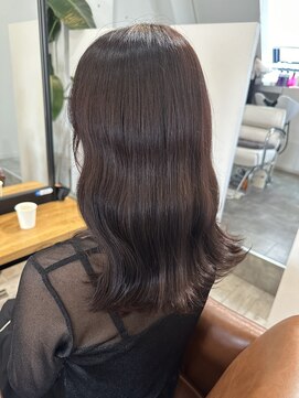 ルーツ(ROOTS) ブリーチなし/レッドグレー