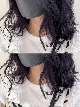 レックス 中野(rex) ブリーチ/ケアブリーチ/ラベンダーカラー