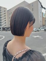 オーガニック アトリエ 大宮(organic+atelier)&nbsp;20代30代ミニボブココアブラウン小顔美肌ストレート丸み