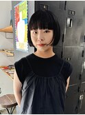 ボブ　ミニボブ　コンパクトボブ　黒髪　担当熊倉