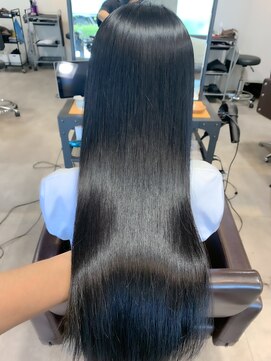 レオン(Re:ON) 縮毛矯正×スーパーロング