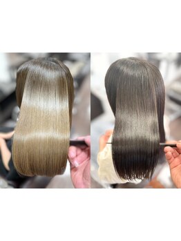 【髪質改善☆酸熱TR】[うねり/広がり/エイジング毛]に徹底アプローチ！毛先までダメージレスな艶髪に◎