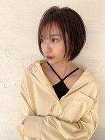 オーロ 西大寺店(ORO)&nbsp;ワイドバングがポイントの大人ショート