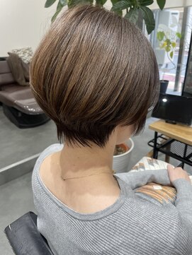 ココカラヘアー プラス(cococara‐hair plus) 白髪ぼかしベージュ×ショート