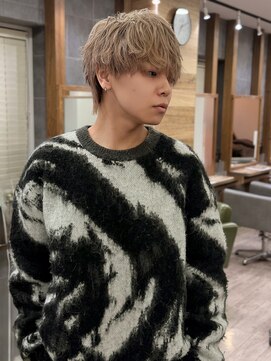 ジゼル(gisele) ウルフマッシュミルクティーベージュ