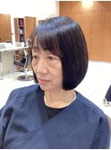 前下がりグラデーションボブ