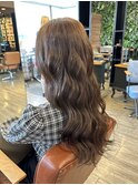 ノンブリーチ×ミルクティーブラウン