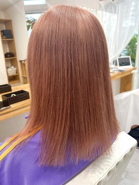 アントワープヘアー 知多半田駅前店(Antwerp hair) ピンクベージュ