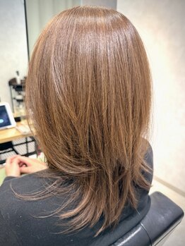 タルテヘア 日吉(talute hair)の写真/透明感ある明るい白髪染めが人気♪大人女子のための上質カラーで、気になり始めの白髪もオシャレにカバー☆