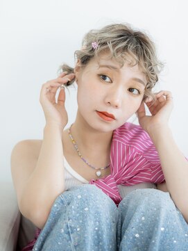 ソース 天王寺(SOURCE) ダブルカラー♪ハイトーンブロンド