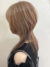 ラパス(LAPAZ) 剛毛・クセ毛で広がりやすい方におすすめのくびれウルフスタイル