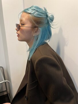 ペレ アネックス 大阪梅田茶屋町店(PELE ANNEX) ホワイトグレージュ/デジタルパーマ/フェザーパーマ/梅田