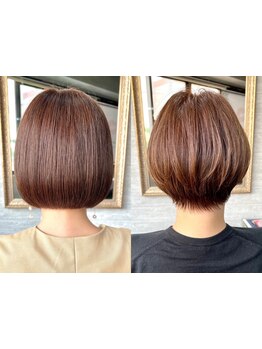 ご自宅でも美容室の仕上がりが再現可能になります！【札幌/麻生駅/ショート/白髪ぼかし/ハイライト】