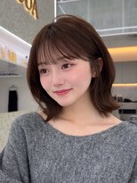 コア 表参道(COA)&nbsp;ボブ／レイヤーカット／グレージュカラー／表参道