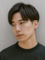 ルシード スタイル リコット(Lucido Style Ricotto)&nbsp;ナチュラル黒髪ショートビジネス対応マッシュフェードスタイル