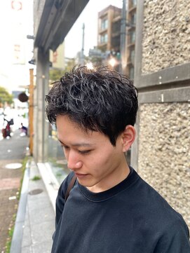 アイリーヘアデザイン(IRIE HAIR DESIGN) 【IRIE HAIR福岡】ピンパーマ×スパイキーショート