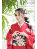 シャルメ 東京駅前(CHARMER) 中間ポニースタイル♪