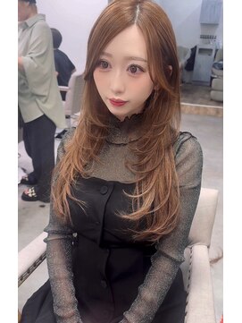 ティグルフォーヘア(TIGRE for hair) マロンブラウン/レイヤーカット