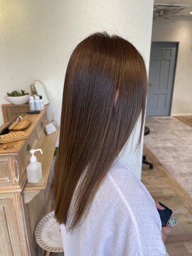 ハクバイジェービー 稲毛(hak by jb) 丸型◎髪質改善カラーで作るアッシュベージュ[稲毛駅/白髪染め]