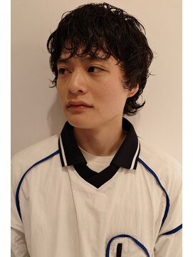 ブルートマト(BLUE TOMATO) マレットウルフパーマピンパーマアクティブショート学割U24