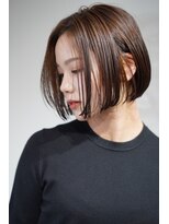 ジュベ 別府店(juve.)&nbsp;別府ショートボブ顔まわりレイヤーカット髪質改善カラー30代