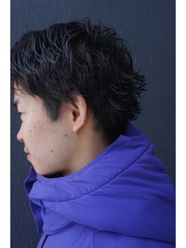 メンズ短髪パーマ｜ベリーショート