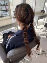 アミュー(Amyu)&nbsp;ゆるふわツインアレンジ