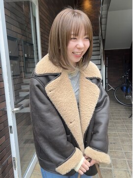 キー(kii) 透明感カラー/ベージュカラー福岡美容室半個室サロン今泉サロン