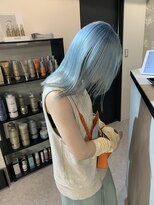 ペレ 原宿(PELE)&nbsp;ダブルカラー/ケアブリーチ/羽エクステ/原宿