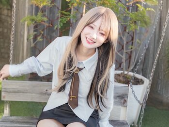 あるじゃんすー 梅田店の写真/【学割U24】エクステ&ブリーチのスペシャリスト集団♪エクステカット無料/シールエクステ/友達と来店◎