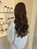 ヒビカ(HIBIKA) やわらかブラウンベージュロング