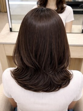 ガレリア 名駅オーキッドビル店(GALLARIA) くびれボブ×まろやかブラウン