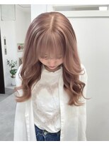 ヴィア 京都烏丸(Via)&nbsp;10代20代30代/ピンクベージュ/ハイトーン/ブリーチ/髪質改善