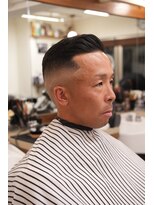 ザチョップショップ キチジョウジ(THE CHOP SHOP KICHIJOJI)&nbsp;サイドパートスキンフェードカットシェービング吉祥寺理容室