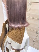 テーラヘアー 石岡店(TELA HAIR)&nbsp;ピンクベージュ・ブリーチカラー