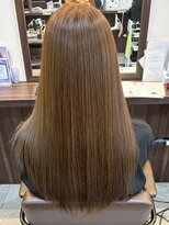 グランドール 下曽根店(Grandoll)&nbsp;艶髪ストレート×髪質改善カラー【下曽根駅】