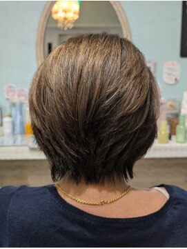 マオヘアー(MAO hair) 【MAOhair】 ハイレイヤーショートエッジ