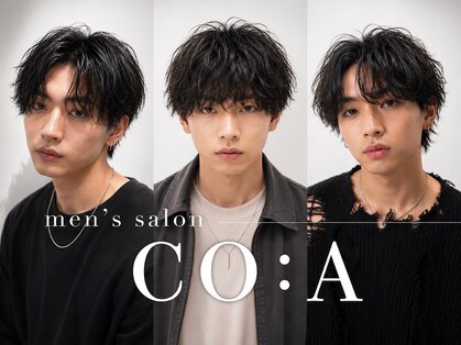 メンズサロンCO：Aメンズカット/メンズパーマ/眉毛/ハイライト【7/31OPEN（予定）】の写真