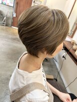 フランク 伊丹店(i's FRUNC)&nbsp;ショート×コールドベージュ