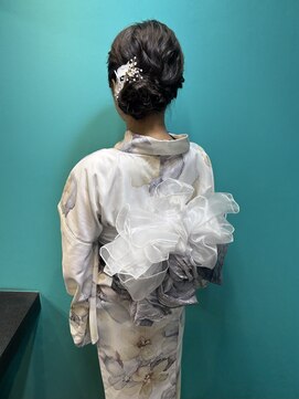 リエラ 新宿(RIERA) 浴衣着付けとヘアセット