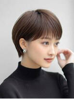 バイエイト(X８)&nbsp;大人ショートボブ丸みショートカットマッシュショート前髪あり