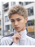 リバースセンターパートニュアンスパーマダウンバング渋谷