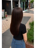ララルーモ 渋谷公園通り店(LaLarOomo)&nbsp;【髪質改善カラー】艶髪ブラウン×髪質改善トリートメント