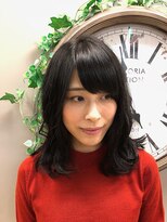 ルゼラ ゆる巻きセミロング【楽スタイリング】LuXera 仲井翼
