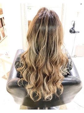 ヘアー アトリエ エゴン(hair atelier EGON) ロングバレイヤージュ
