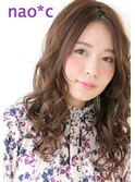 【nao*c富雄店】マロンベージュカラー☆ほつれロングウェーブ