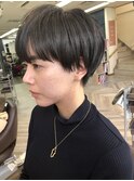 隠れ2ブロックのマッシュショート