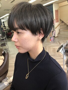 ジパング 押上店(Zipangu) 隠れ2ブロックのマッシュショート