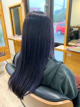 グリート(greet) ブラックバイオレット